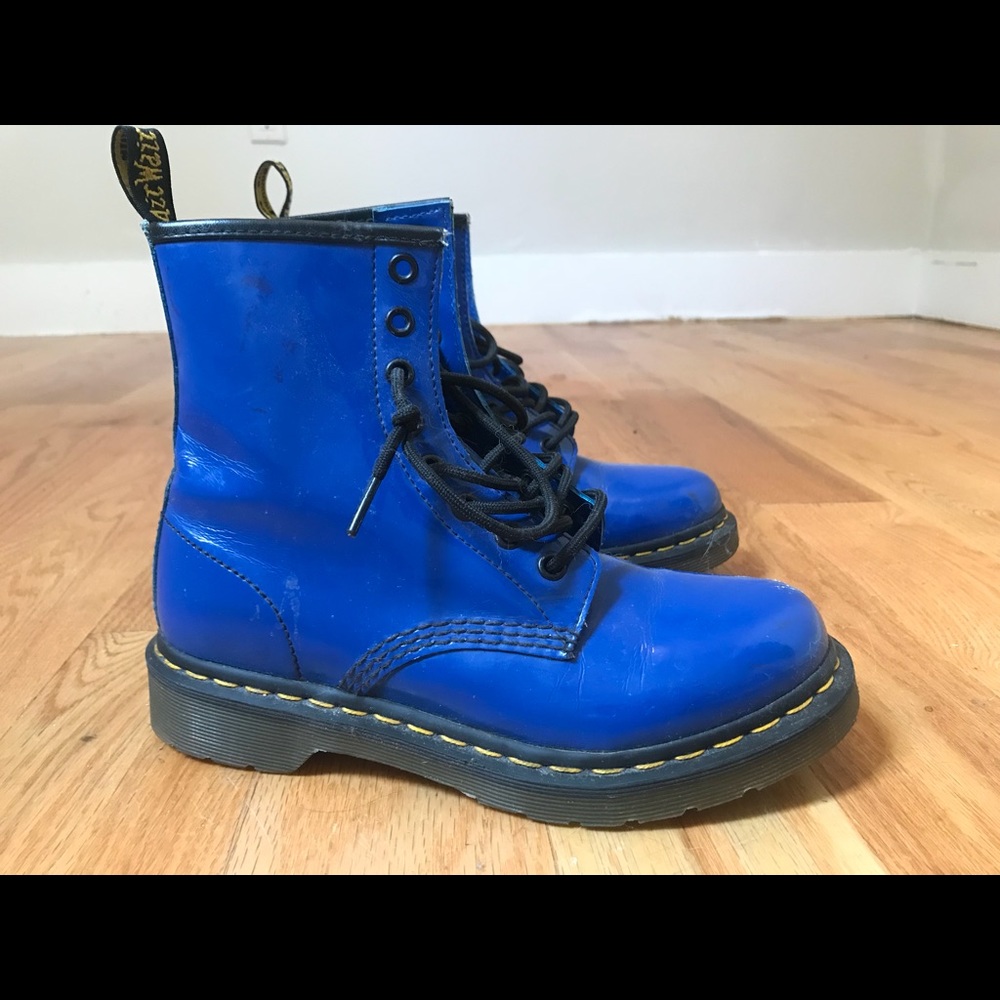 Awesome Blue Doc Martens